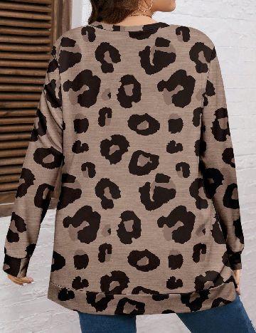 Bluza SHEIN CURVE, maro