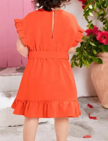 Rochie Shein Kids, portocaliu