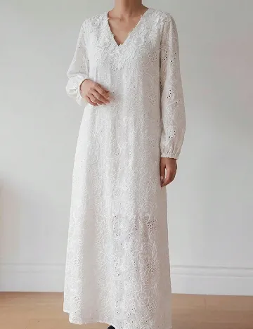 Rochie lunga SHEIN, alb