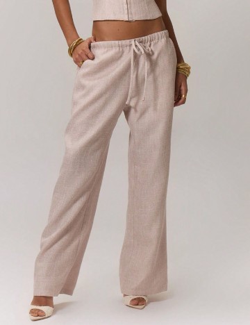 Pantaloni Musera, bej