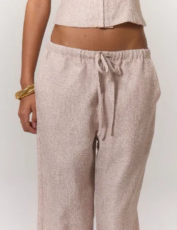 Pantaloni Musera, bej