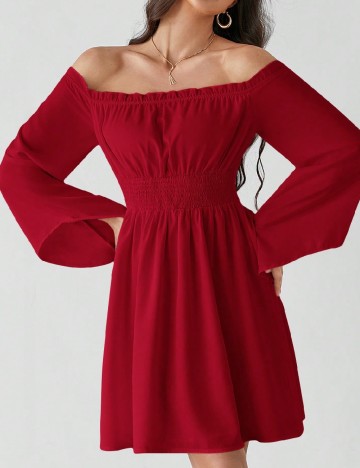 Rochie scurta SHEIN, rosu