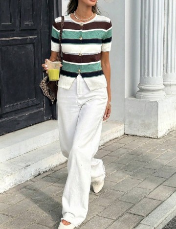 Cardigan SHEIN, mix culori