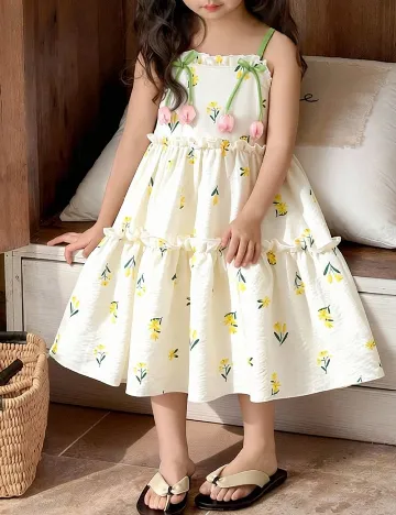 Rochie Shein Kids, ecru