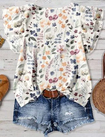 Tricou SHEIN, floral