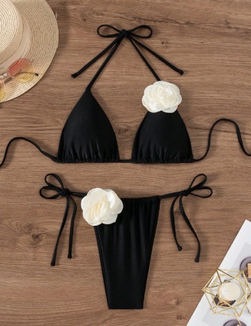 Costum de baie SHEIN, negru