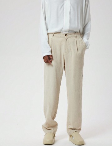 Pantaloni SHEIN, crem