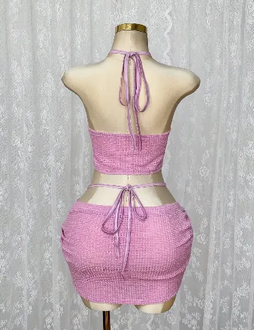 Compleu De Plaja SHEIN CURVE, mov