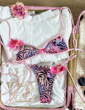 Costum de baie SHEIN, mix culori