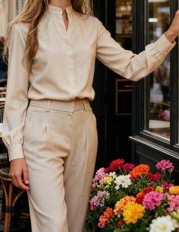 Bluza SHEIN, crem