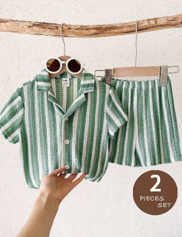 Compleu Shein Kids, verde