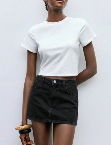 Fusta SHEIN, negru