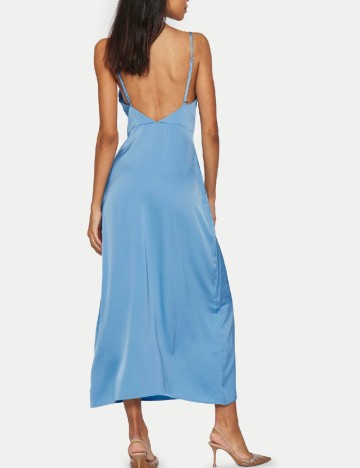 Rochie lunga Vila, albastru