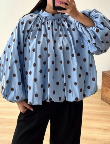 Bluza Oversize SHEIN, albastru