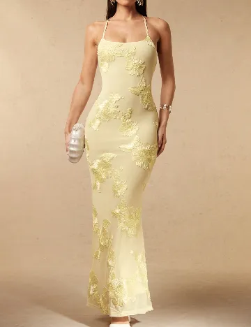 Rochie de noapte Silquee, galben