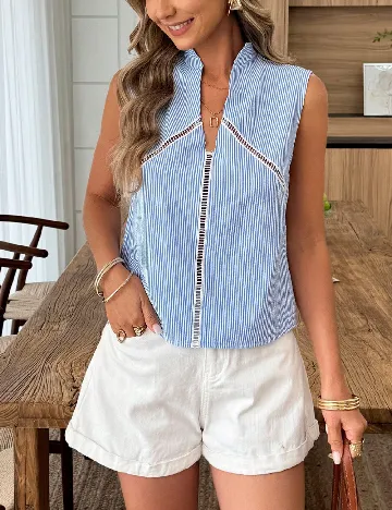 Bluza SHEIN, albastru