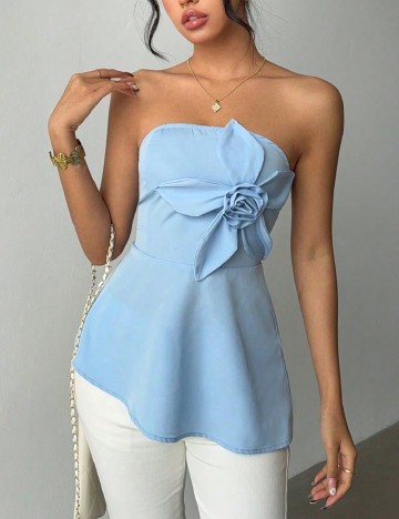 Top SHEIN, albastru