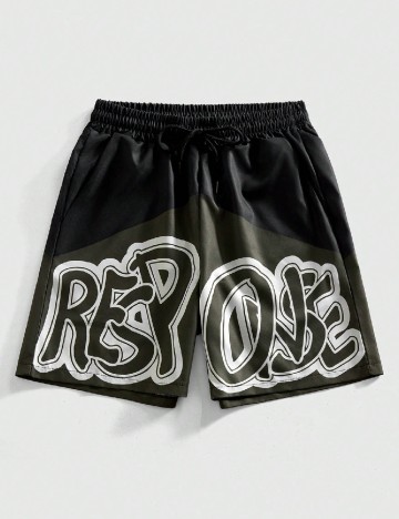 Pantaloni scurti Romwe, mix culori