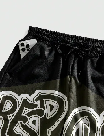Pantaloni scurti Romwe, mix culori