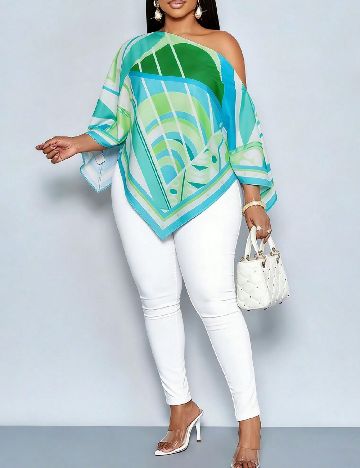 Bluza SHEIN CURVE, mix culori