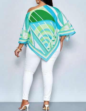 Bluza SHEIN CURVE, mix culori