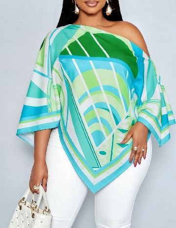 Bluza SHEIN CURVE, mix culori