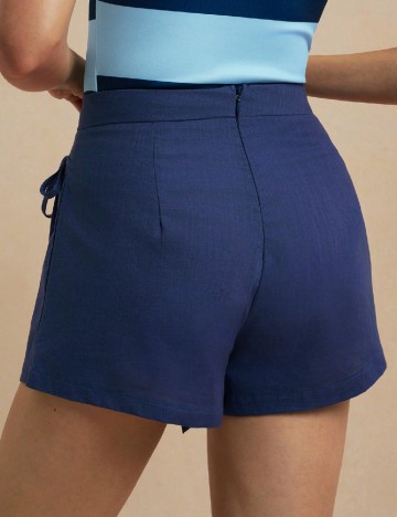Fusta pantalon SHEIN, albastru