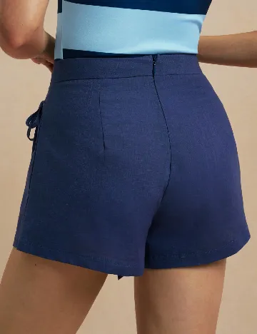 Fusta pantalon SHEIN, albastru