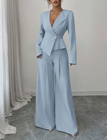 Costum SHEIN, albastru