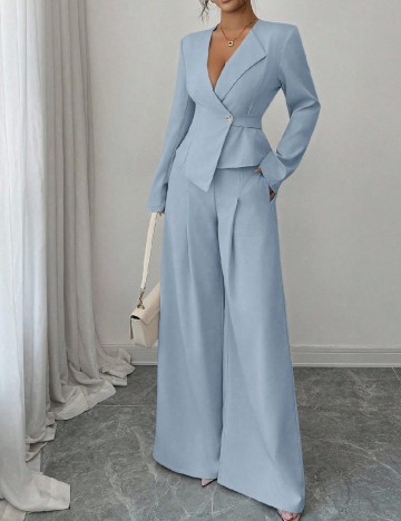 Costum SHEIN, albastru