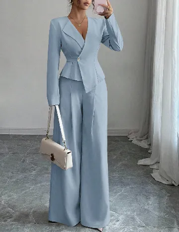 Costum SHEIN, albastru