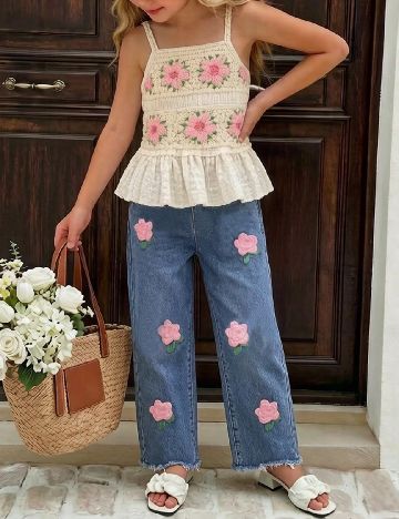 Compleu Shein Kids, mix culori
