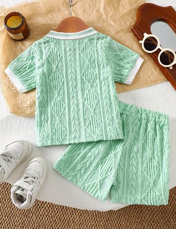 Compleu Shein Kids, verde