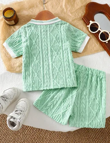 Compleu Shein Kids, verde