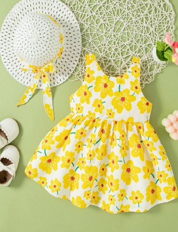 Rochie Shein Kids, galben