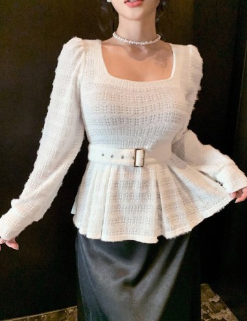 Bluza Dazy, alb