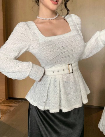 Bluza Dazy, alb