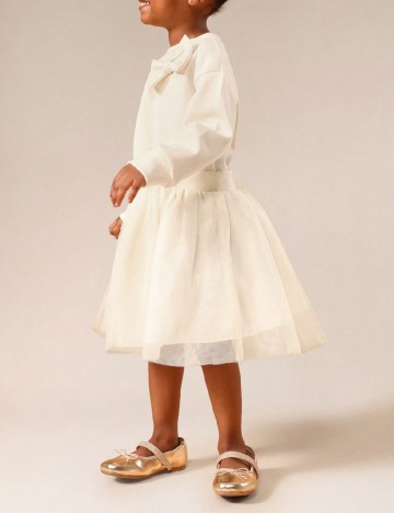 Rochie Shein Kids, crem