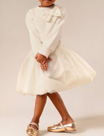 Rochie Shein Kids, crem