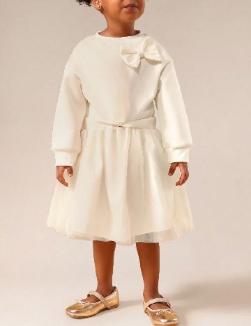 Rochie Shein Kids, crem