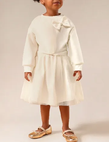 Rochie Shein Kids, crem