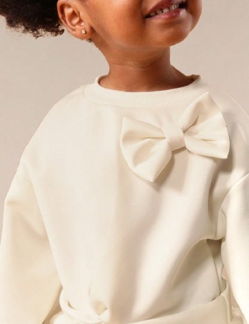 Rochie Shein Kids, crem