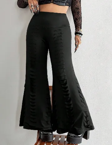 Pantaloni SHEIN CURVE, negru