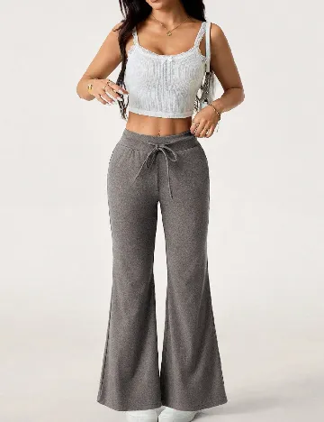 Pantaloni SHEIN, gri