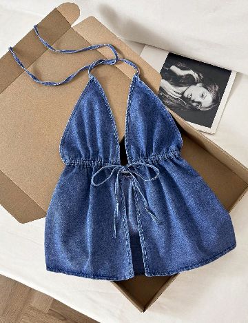Top SHEIN, albastru
