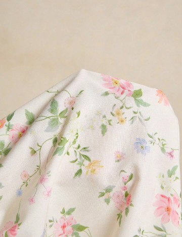 Rochie lunga Poeselle, floral print