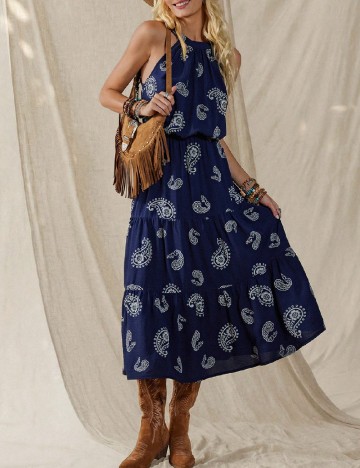 Rochie medie SHEIN, albastru