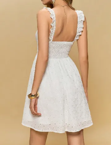 Rochie scurta SHEIN, alb
