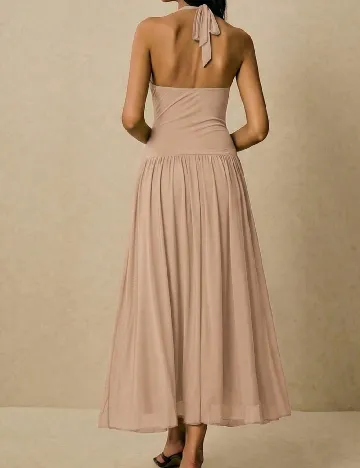 Rochie lunga SHEIN, maro