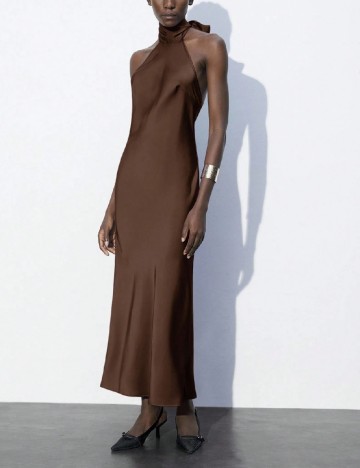 Rochie lunga SHEIN, maro